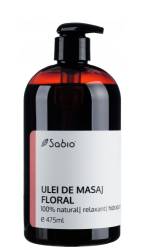 Ulei de masaj floral, 475ml, Sabio
