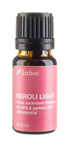 Ulei esential parfum de neroli light (citrus aurantium flowers oil), 10ml, Sabio