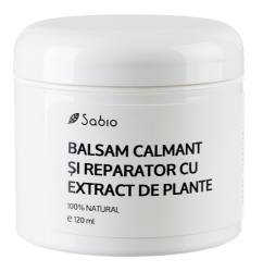 Balsam calmant si reparator cu extract din plante, 120ml, Sabio