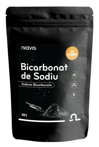 Bicarbonat de sodiu, 500g, Niavis