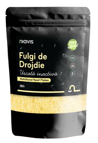 Fulgi de drojdie uscata inactiva, 200g, Niavis