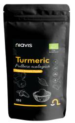 Turmeric Pulbere ecologica, 125g, Niavis