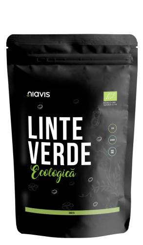 Linte verde ecologica, 500g, Niavis