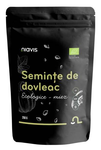 Seminte de dovleac ecologice, 250g, Niavis