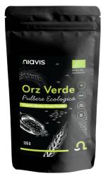 Orz verde Pulbere ecologica, 125g, Niavis