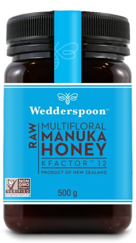 Miere de Manuka KFactor 12 Raw, 500g, Wedderspoon