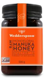 Miere de Manuka KFactor 16 Raw, 500g, Wedderspoon