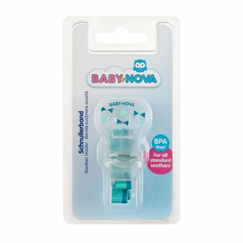 Banda colorata pentru suzete ovala, 1 bucata, Baby Nova