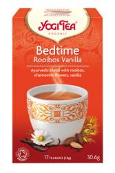 Ceai de seara cu Rooibos si vanilie, 17 plicuri, Yogi Tea