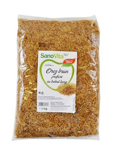 Orez brun prefiert, 1kg, SanoVita