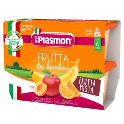 Piure din caise si banane 6 luni+, 4 x 100g, Plasmon