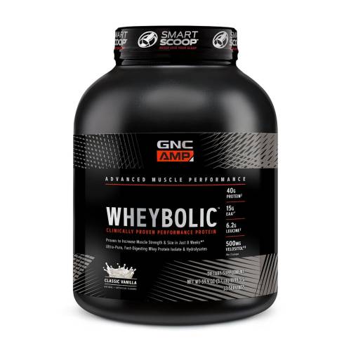 Proteina din zer cu aroma de vanilie, 1699.5g, GNC