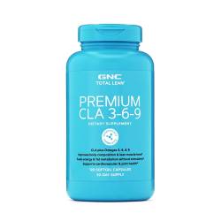CLA 3-6-9 + Acid Linoleic Conjugat si Omega 3-6-9 Total Lean Premium, 120 capsule, GNC