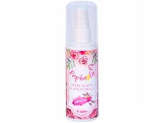 Spray alaun in apa florala de trandafir, 100ml, Steaua Divina