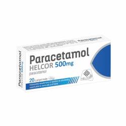 Paracetamol Helcor 500mg x20 cp