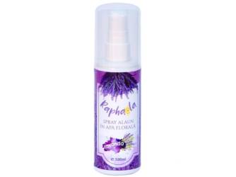 Spray alaun in apa florala de lavanda, 100ml, Steaua Divina