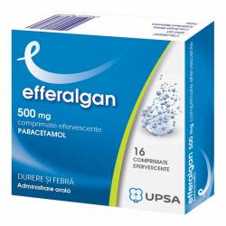 Efferalgan 500mg x16 comprimate efervescente