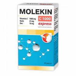 Molekin C1000 EXPRESS Vit C+ Rutin+ Zinc x 20 plicuri