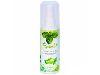 Spray alaun in apa florala de menta, 100ml, Steaua Divina