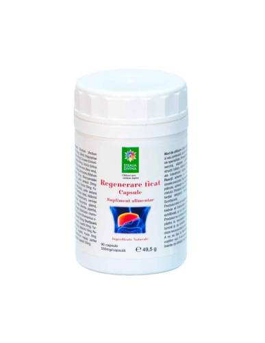 Regenerare ficat 550mg, 90 capsule, Steaua Divina
