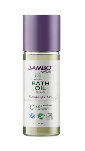 Ulei de baie pentru bebelusi, 145ml, Bambo Nature