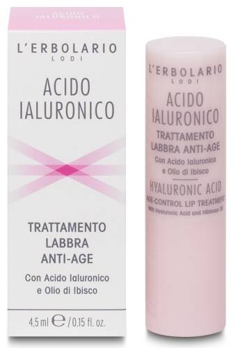 L'Erbolario Stick de buze cu acid hialuronic, 4,5ml