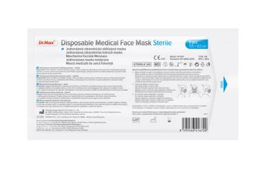 Dr. Max Masca medicala sterila, 5 bucati
