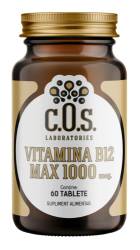 Vitamina B12 MAX 1000mcg, 60 tablete, COS Laboratories