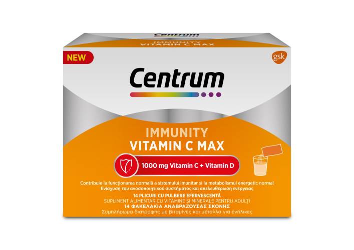 Centrum Immunity Vitamin C Max, 14 plicuri, Haleon