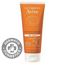 Lotiune pentru protectie solara piele sensibila SPF50+, 100ml, Avene