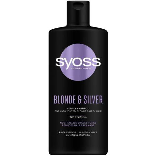 Sampon Blonde & Silver, 440ml, Syoss