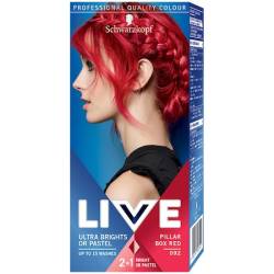 Vopsea de par semi-permanenta Brights 092 Pillar Box Red, 80ml, Live