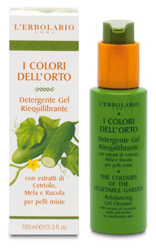 L'Erbolario Gel demachiant reechilibrant Culorile Gradinii, 100ml