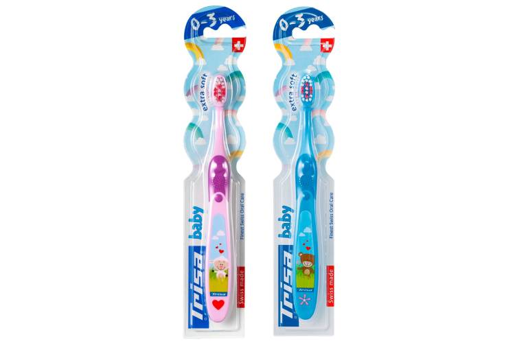 Periuta de dinti Baby 0-3 ani, 1 bucata, Trisa