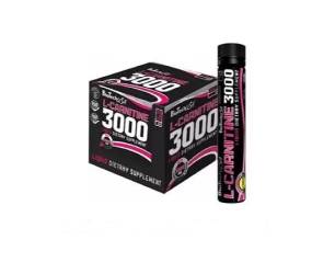 L-Carnitine 3000 cu aroma de portocale, 20 fiole, BioTechUSA