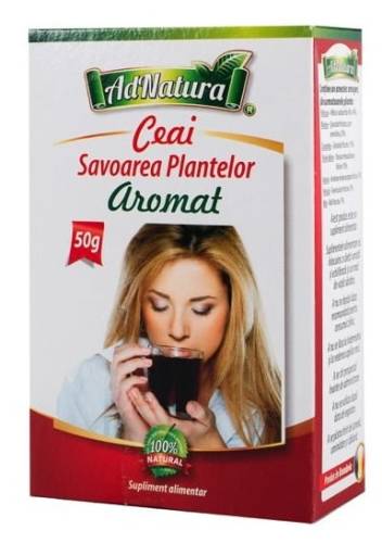 Ceai Savoarea plantelor aromat, 50g, AdNatura