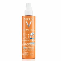 Vichy Capital Soleil Kids Cell Protect Spray fluid cu protectie solara SPF 50+ pentru copii, 200ml