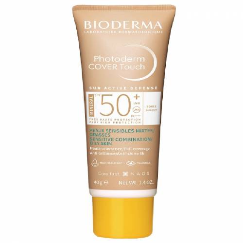 Bioderma Photoderm Cover Touch cu SPF 50+ auriu 40 g