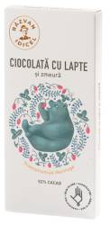 Ciocolata 54% cacao cu lapte si zmeura, 80g, Razvan Idicel