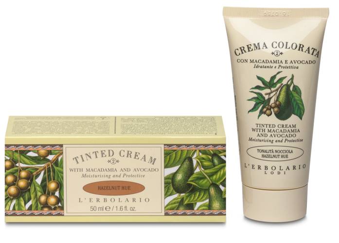 L'Erbolario Crema de fata coloranta Hazelnut, 50ml