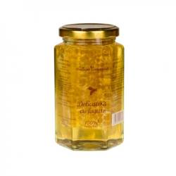Delicatesa cu fagure Albina Carpatina, 360g, Apicola