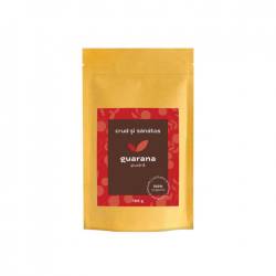 Pudra de guarana bio, 125g, Crud si sanatos