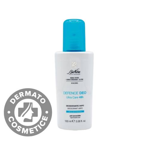 Deodorant fara sare de aluminiu Defence Deo Ultra Care 48h, 100ml, Bionike