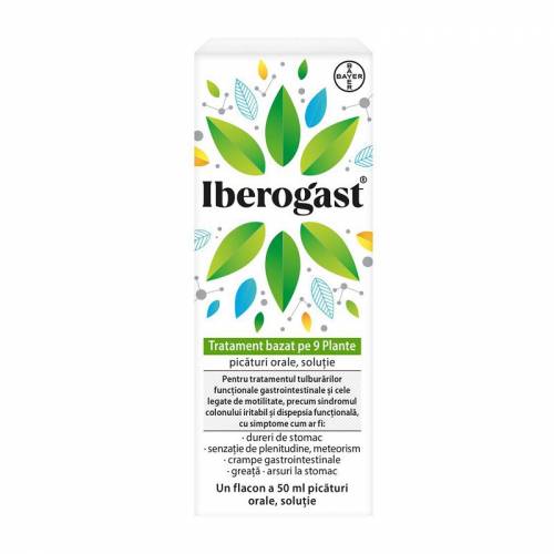 Iberogast picaturi orale, 50 ml, Bayer