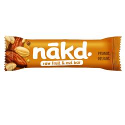 Baton cu arahide raw vegan, 35g, Nakd