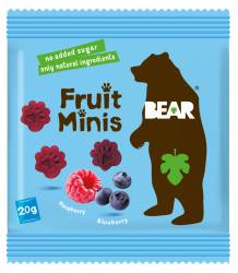 Talpite arctic cu zmeura si afine, 20g, Bear