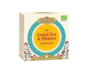 Ceai verde si flori bio Forget me not, 10 plicuri, Hari Tea