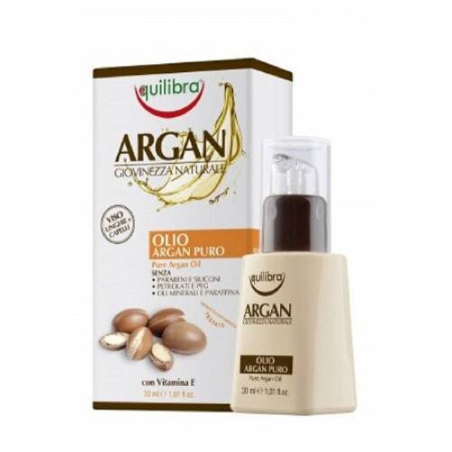 Equilibra Ulei de argan pur cu vitamina E 30ml