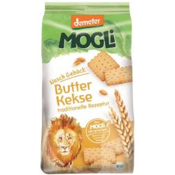 Biscuiti cu unt Bio, 125g, Mogli