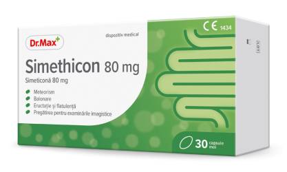 Dr. Max Simeticona 80mg, 30 capsule